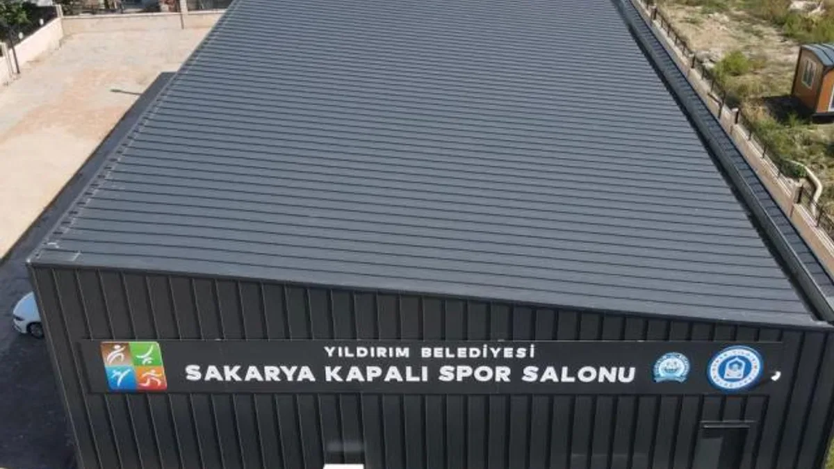 Yıldırım’da Sakarya Kapalı Spor Salonu açılışa hazırlanıyor