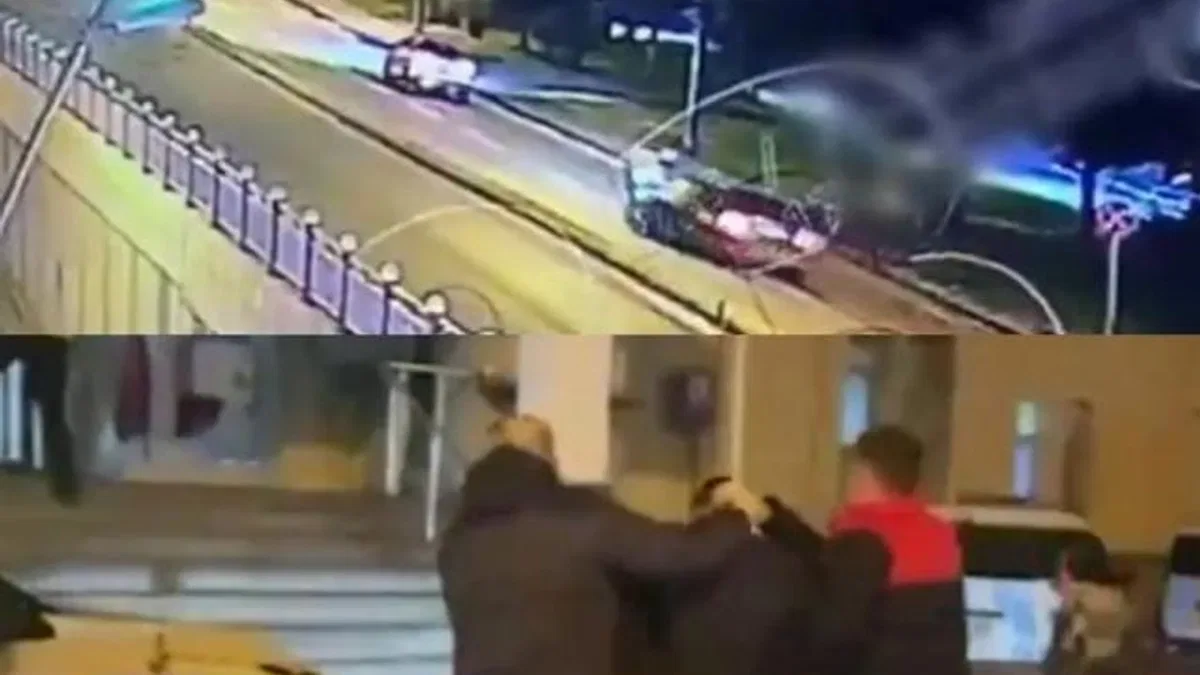 Polislerin üzerine araç sürdü, tutuklandı