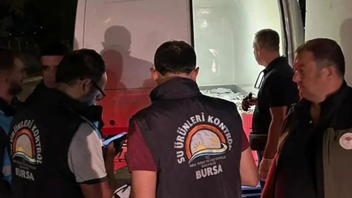 Bursa’da Balık Hali denetimleri sürüyor