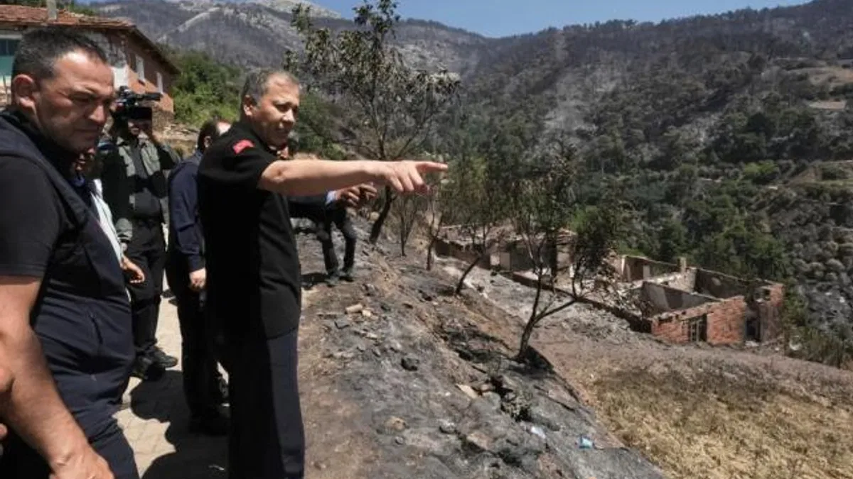 Bakan Yerlikaya’dan Ödemiş raporu: 228 konut ağır hasarlı!