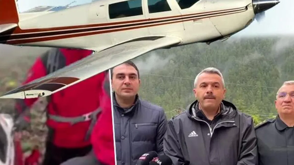 Rize-Erzurum sınırında düşen uçak bulundu… Kadın yolcu kurtarıldı, pilot hayatını kaybetti!