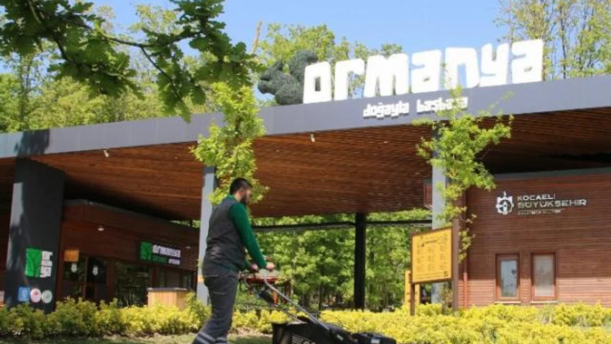 Ormanya bayramda ziyaretçilerini bekliyor