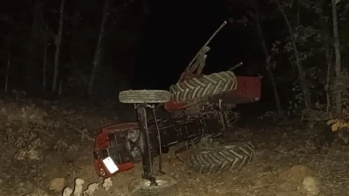 Bilecik’te traktör kazası