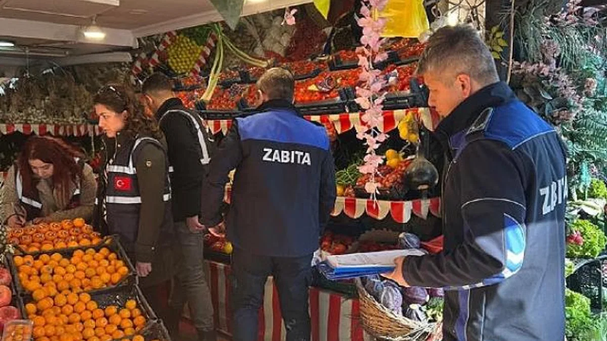 Zabıta Ve İl Ticaret Müdürlüğü’nden Ortak Denetim