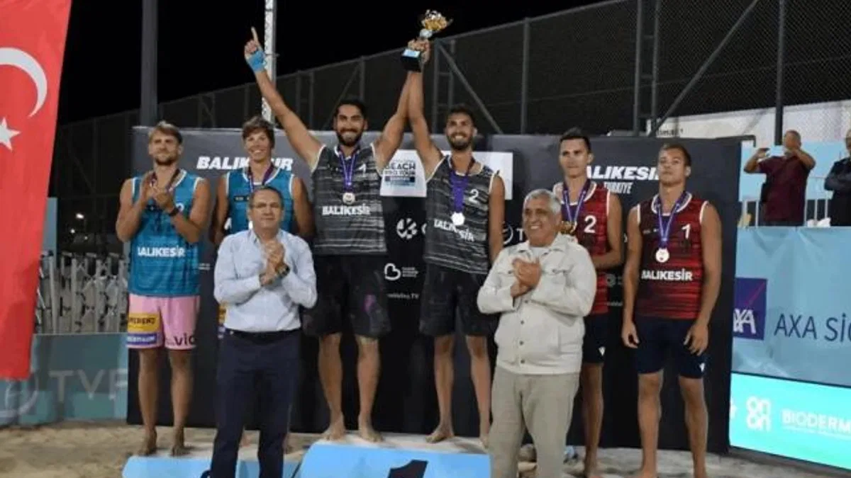 Türkiye, ‘Plaj Voleybolu Dünya Turu’nda şampiyon!