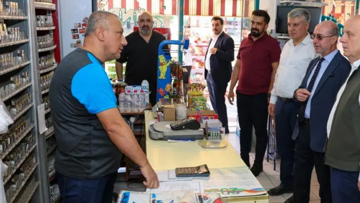 Konya Selçuklu’da esnaf ziyaretleri