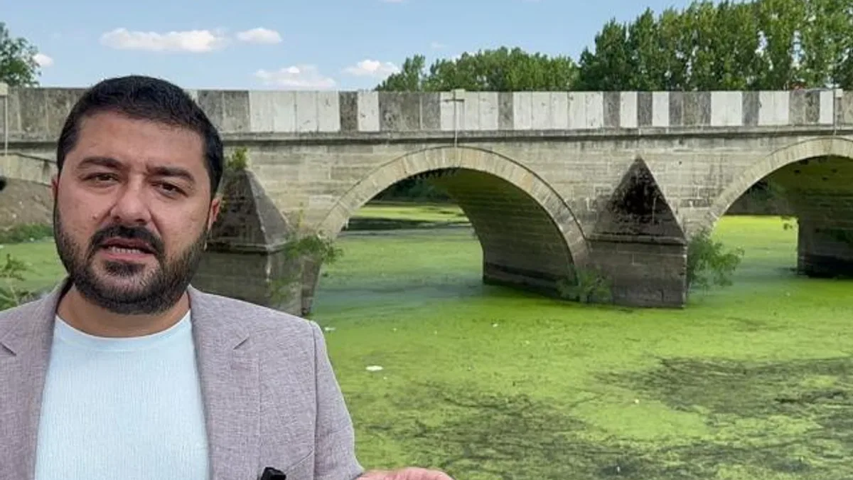 CHP’li Yazgan Tunca Nehri’nden seslendi: Pislikte yaşamak zorunda mıyız?