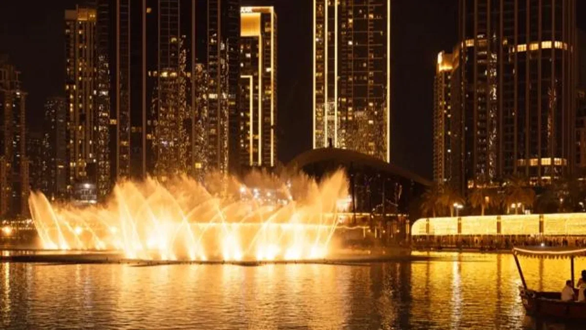 Dubai’deki ilk seferine ışıklar altında kutlama