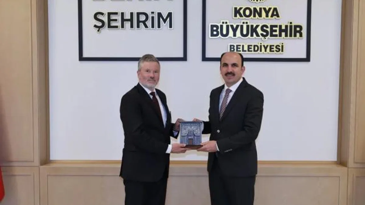 Norveç Ankara Büyükelçisi’nden Konya’ya ziyaret