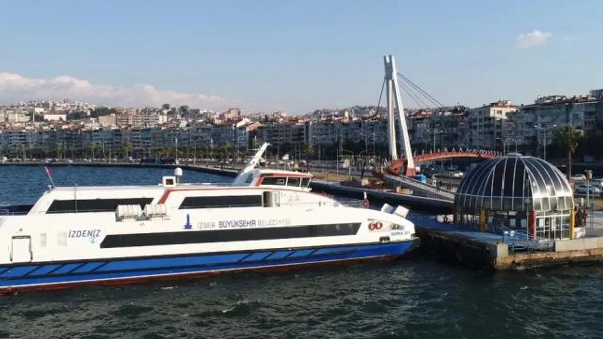 İzmir’de Göztepe ve Karantina iskeleleri yeniden devrede