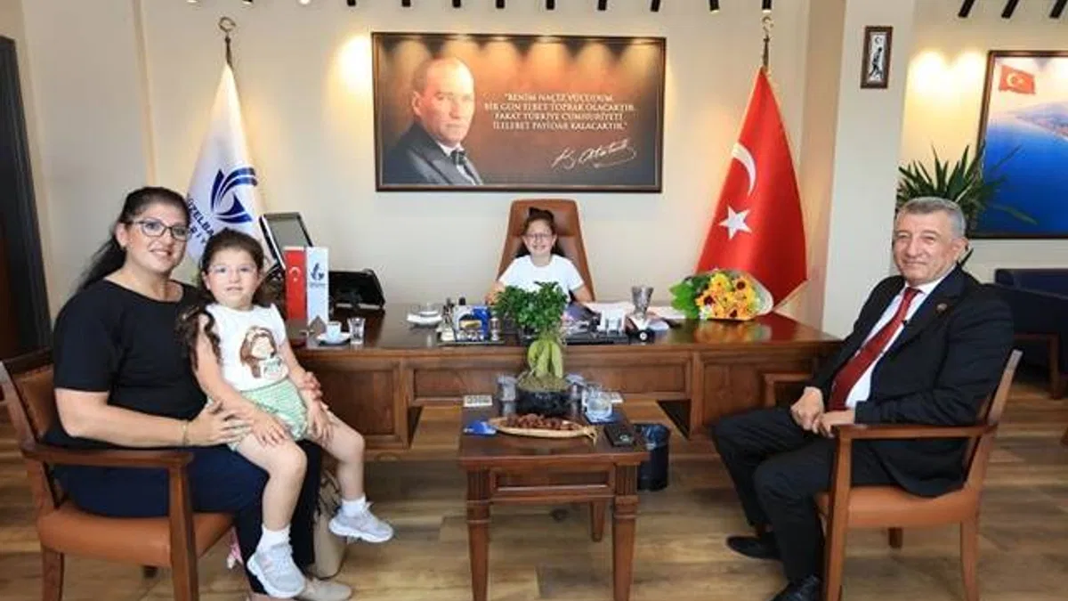 Güzelbahçe’de Yeken çocuklar için talimat verdi
