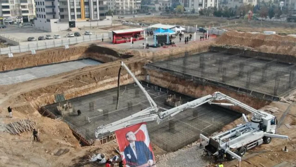 Malatya’ya dev spor yatırımı… Tecde Spor Kompleksi’ne temel