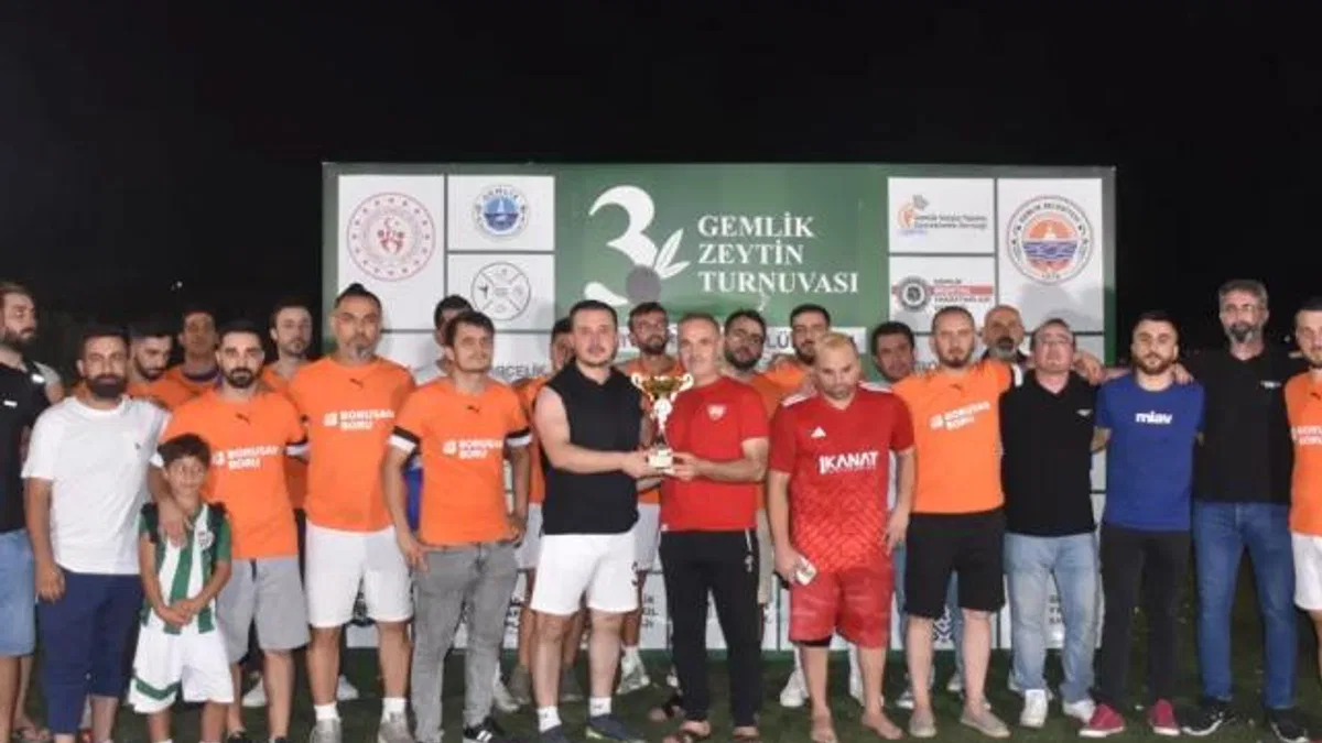 Bursa Gemlik Kurumlar Ligi’nde final heyecanı