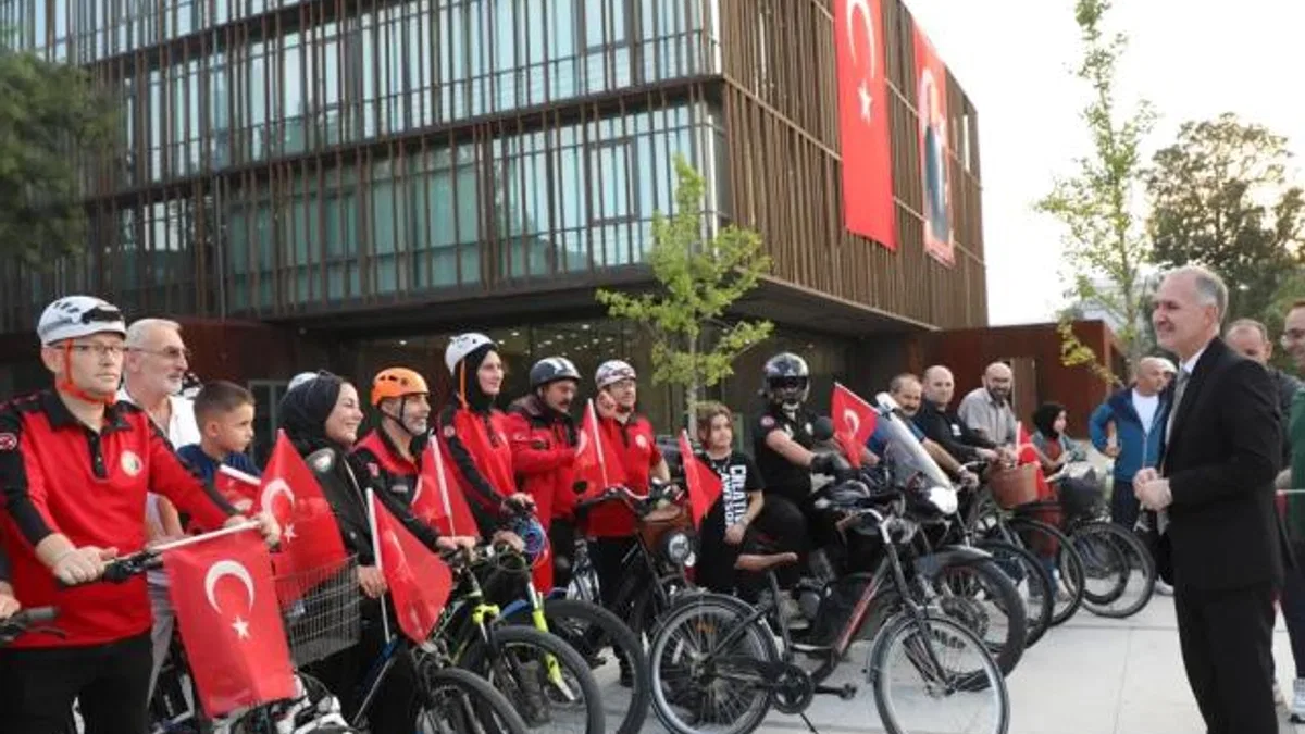 İnegöl’de ‘Zaferden Kurtuluşa’ pedal basıldı
