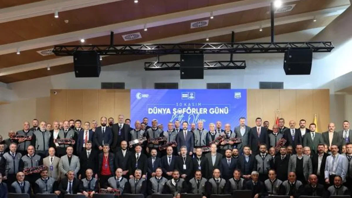 30 Kasım Dünya Şoförler Günü’ne özel kutlama