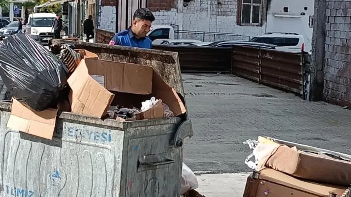 Düzce’de çevreyi kirletti… Kameralardan kaçamadı!