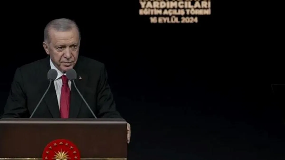 Cumhurbaşkanı Erdoğan: Adaletin tecellisine destek vermeliyiz