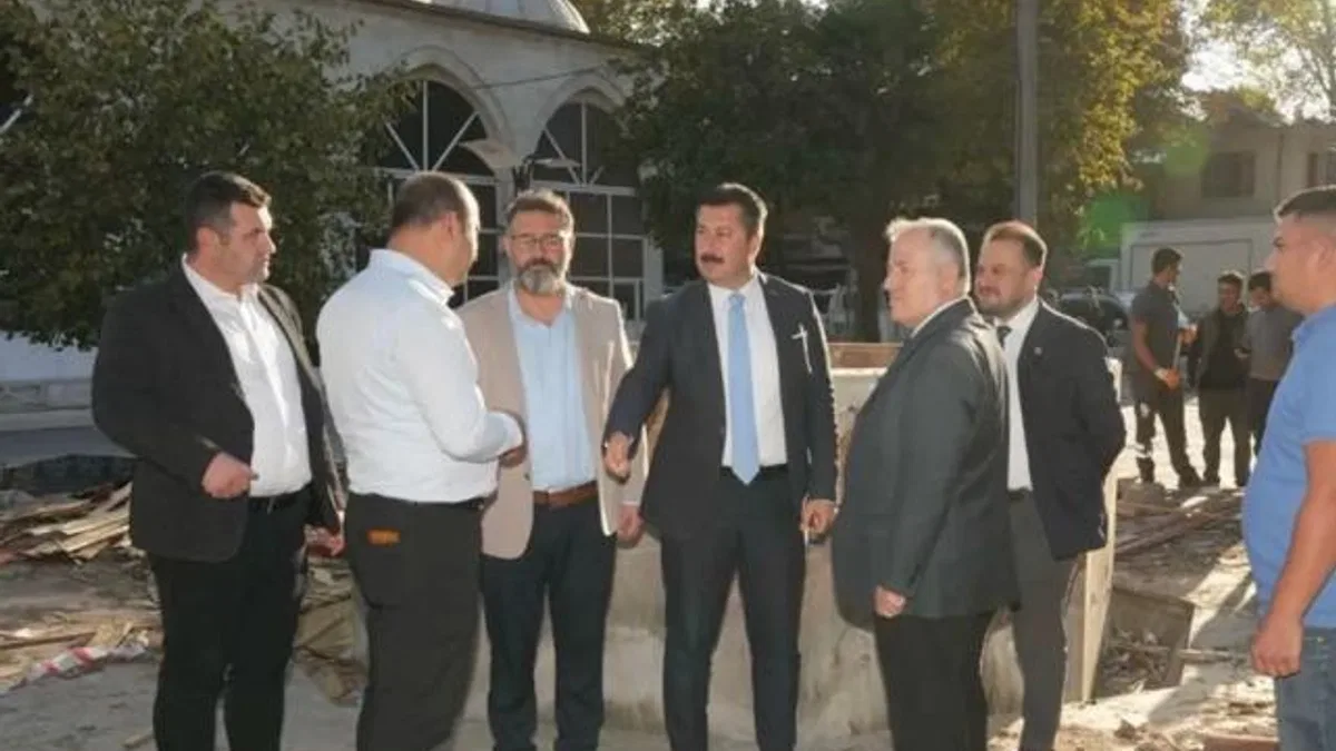 Bursa Yenişehir’e yeni meydan ve tarihi çeşme geliyor
