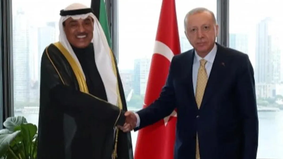 Kuveyt Veliaht Prensi Şeyh es-Sabah ile görüştü