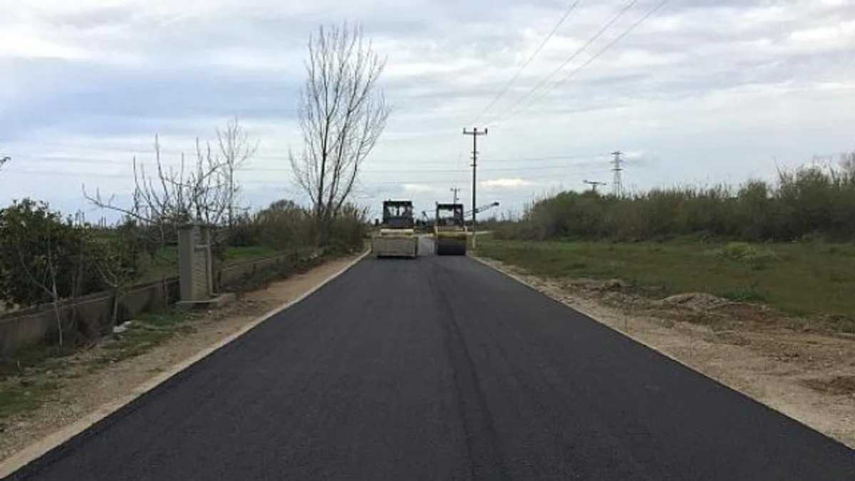 Kırsal yollarına iki yılda 754 milyonluk yatırım