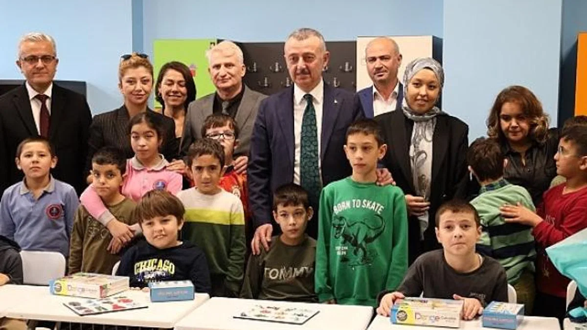 Başkan Büyükakın’dan “çok özel” bir gün; Özel çocukların, Büyükakın sevgisi