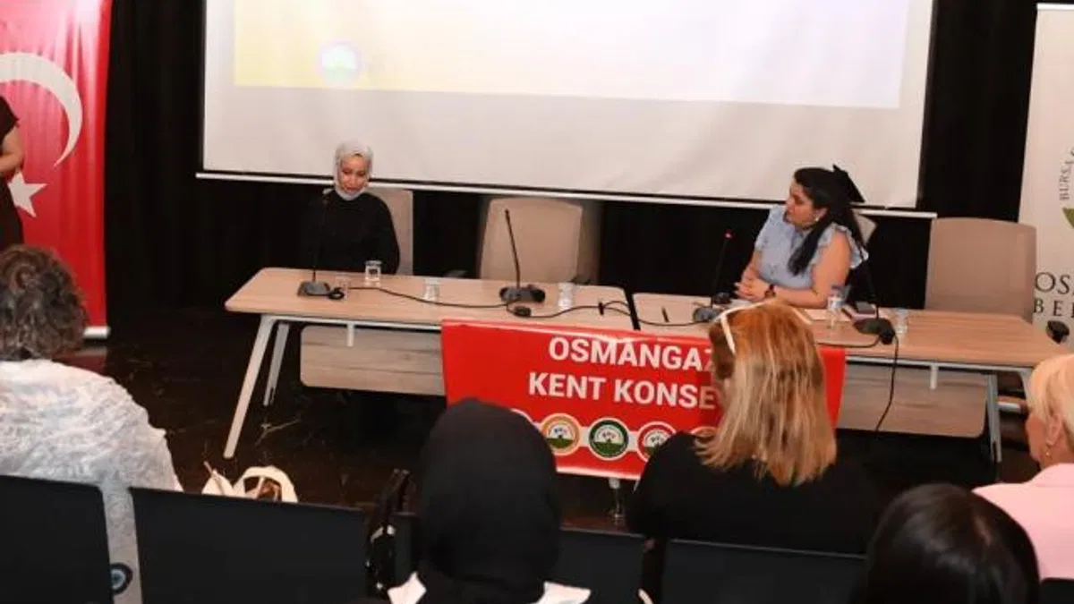 Bursa Osmangazi’de kadınlara menopoz bilinci