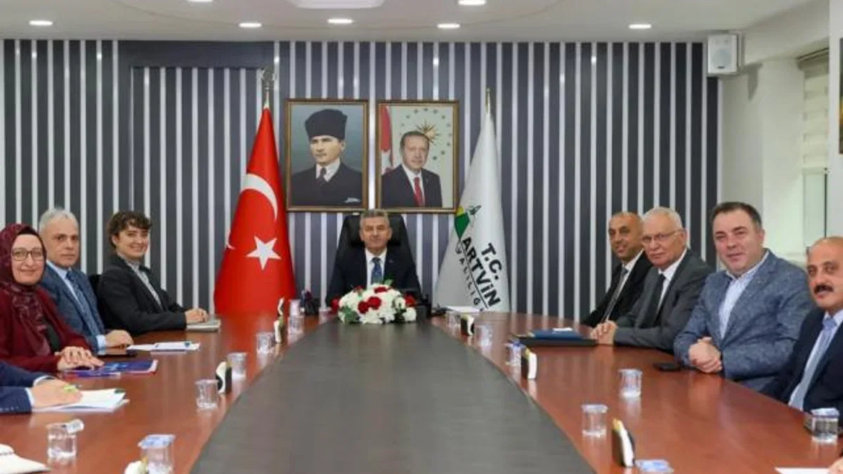 Artvin’de İstihdam ve Mesleki Eğitim Kurulu toplandı