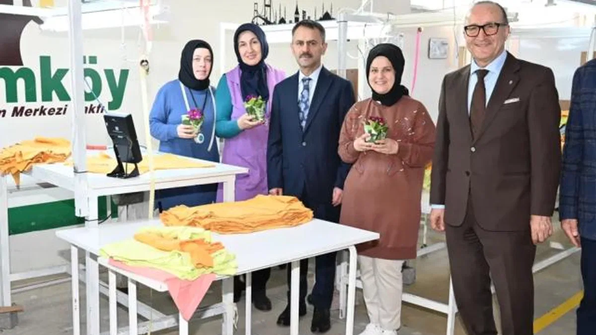 Bizimköy Engelliler Üretim Merkezi’nde özel kutlama