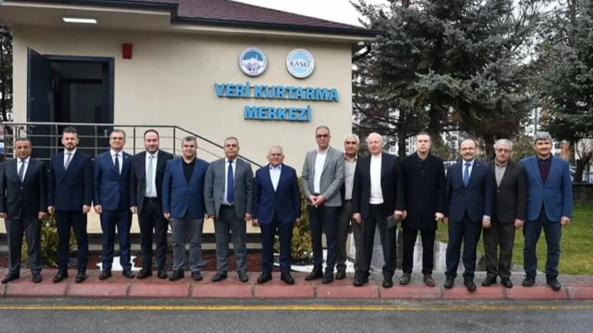 Kayseri Büyükşehir’den Veri Kurtarma Merkezi