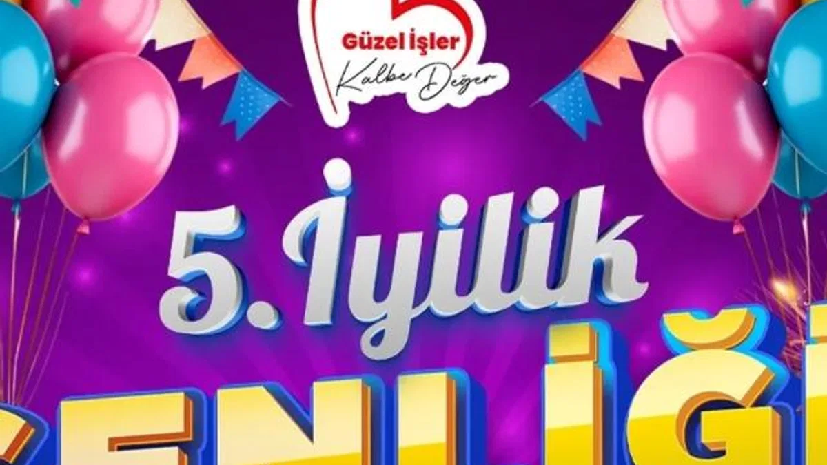 5. İyilik Şenliği 30-31 Mayıs’ta Sabri Yalım Parkı’nda!