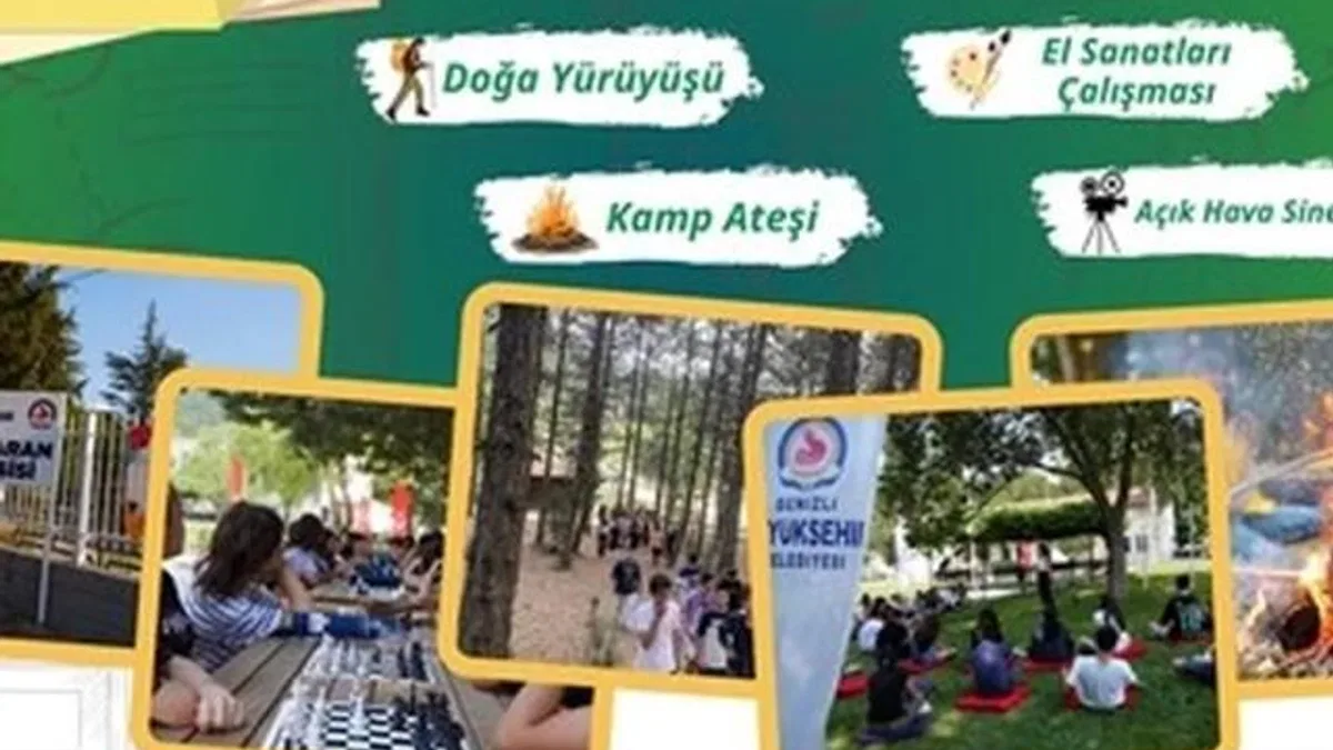 Denizli Büyükşehir’den liselilere özel yaz kampı