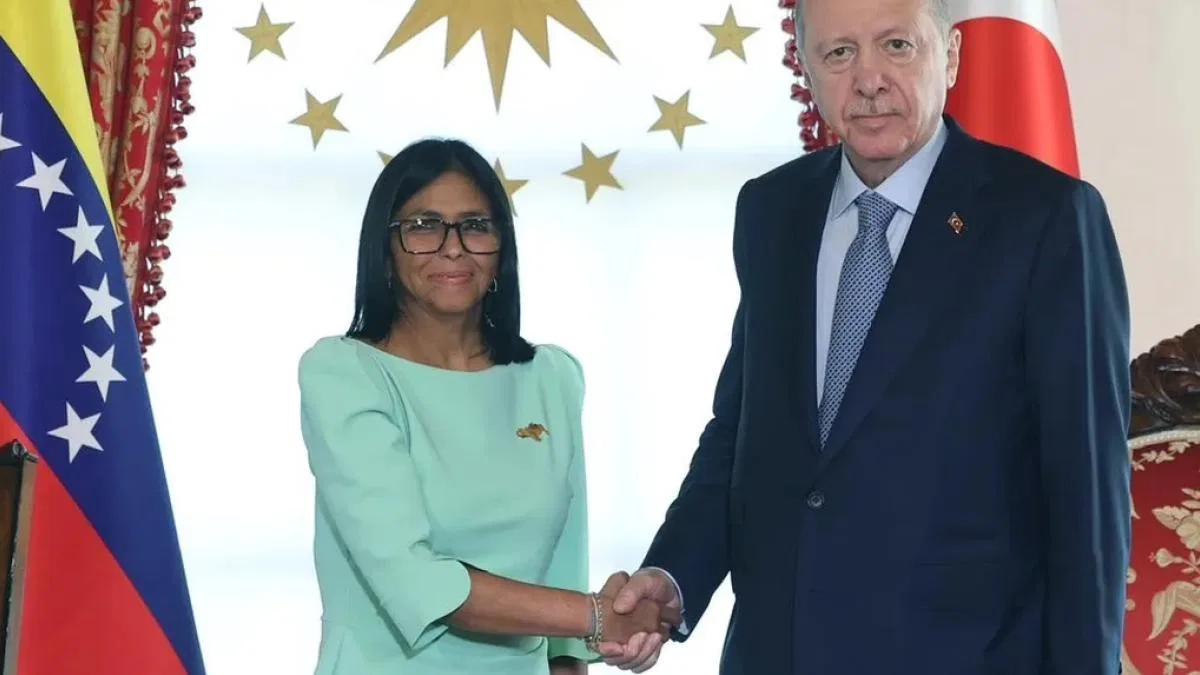Erdoğan, Venezuela heyetini İstanbul’da kabul etti… Ticaret hedefi 3 milyar dolar