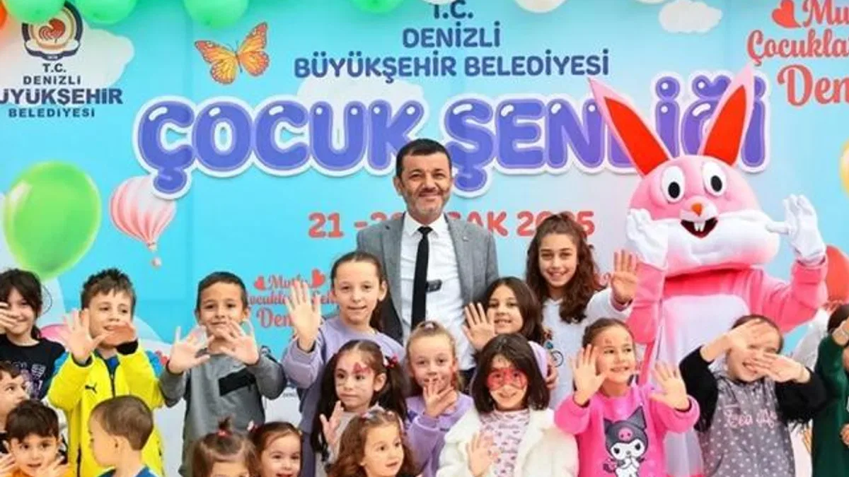 Mutlu çocukların şehri Denizli