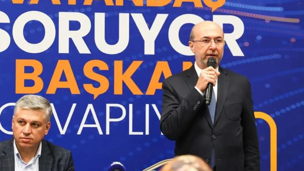Konya Selçuklu’da vatandaş soruyor, başkan cevaplıyor