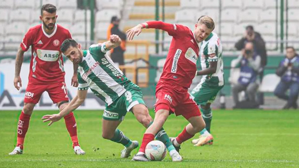 Tümosan Konyaspor 1-1 Onvo Antalyaspor (Maç Sonucu) Konya’da kazanan çıkmadı!