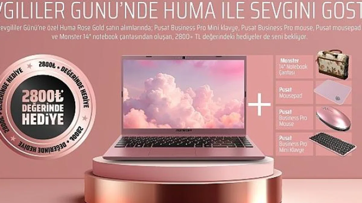 Göz alıcı tasarım, güçlü performans Sevgililer Günü’ne özel Huma Rose Gold!
