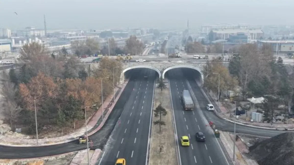 Konya’da Marangozlar Köprülü Kavşağı’nda son aşamaya gelindi