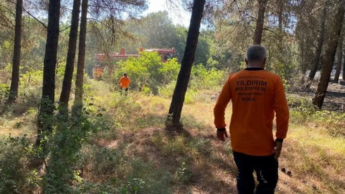 Yıldırım’dan söndürme çalışmalarına destek