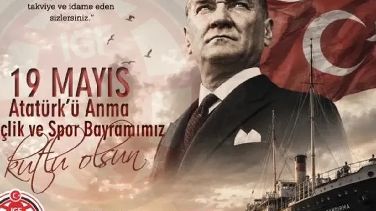107 yıldır geleceğe ışık tutulan pusula… 19 Mayıs Atatürk’ü Anma Gençlik ve Spor Bayramımız kutlu olsun
