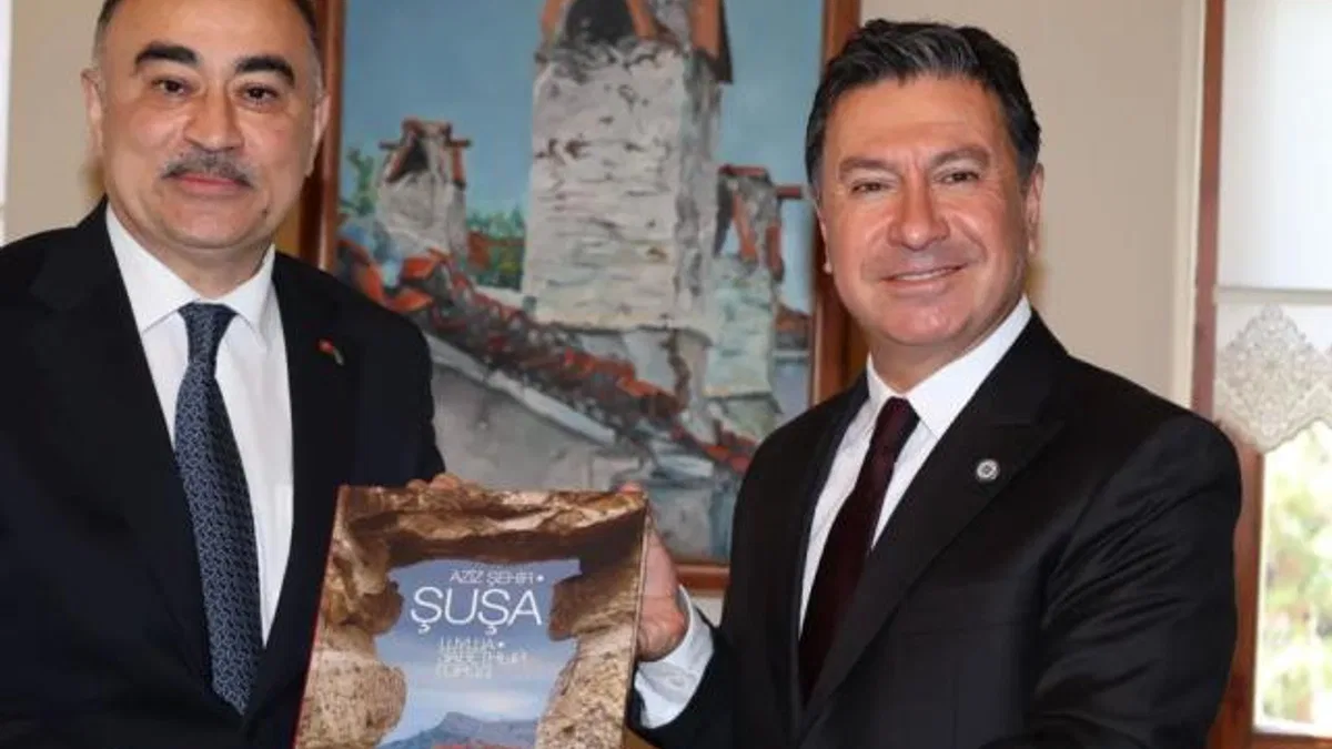 Azerbaycan Büyükelçisi Reşad Memmedov’dan Başkan Aras’a ziyaret