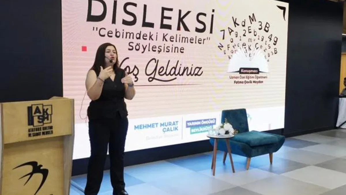 Beylikdüzü’nde “Disleksi:Cebimdeki Kelimeler” söyleşisi