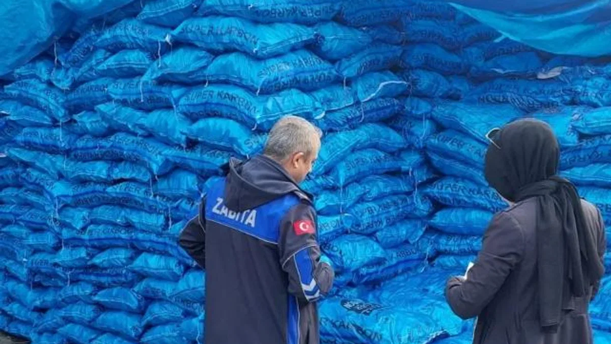 Düzce Zabıtası’ndan kömür denetimi