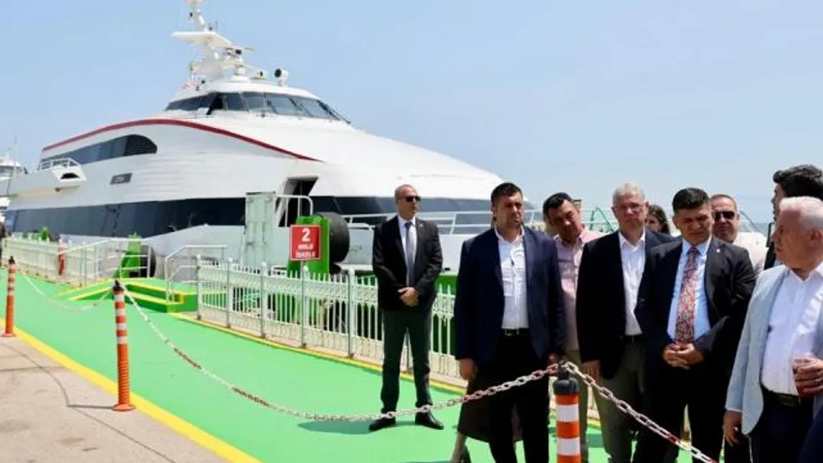 Bursa deniz ulaşımında çağ atlıyor… 3 yeni deniz otobüsü hazırlığı