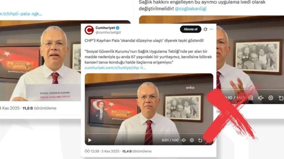SGK ile ilgili ’65 yaş üzeri böbrek kanseri hastalarına ilaç verilmiyor’ iddiasına yalanlama