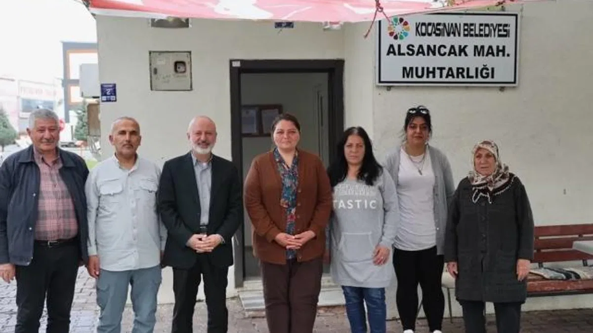 Kayseri Kocasinan’dan sorunlara yerinde çözüm