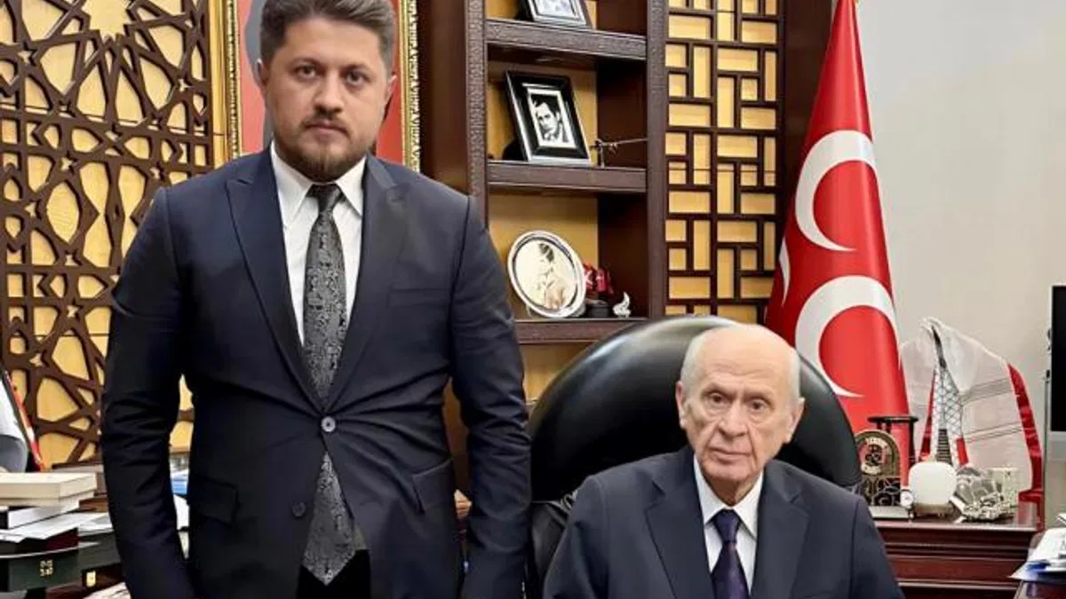 MHP lideri Devlet Bahçeli, Başkan Satıcı’yı kabul etti