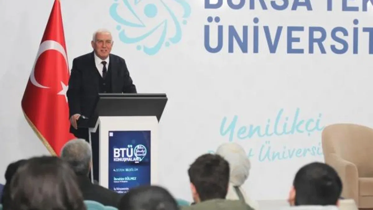 İbrahim Gülmez , BTÜ Konuşmaları’nın konuğu oldu