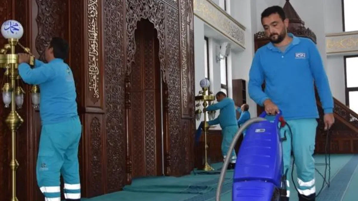 Kayseri Kocasinan ‘Cami Temizleme Ekibi’ kurdu