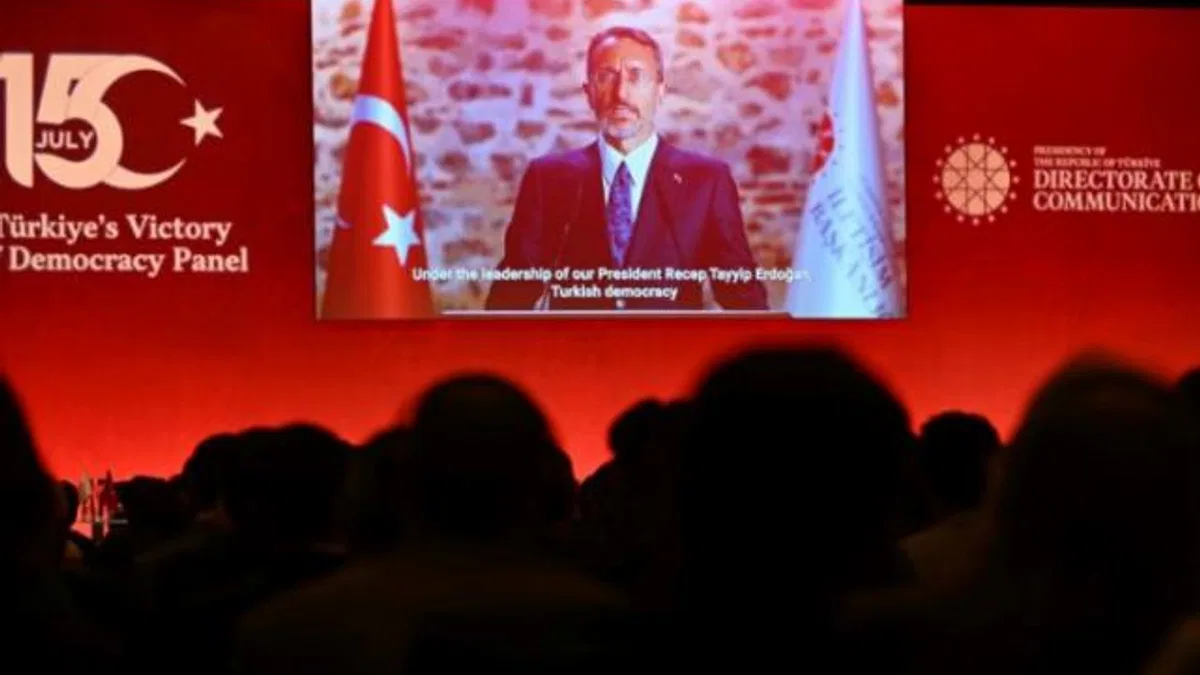 İletişim Başkanı Altun’dan Londra’ya video mesaj