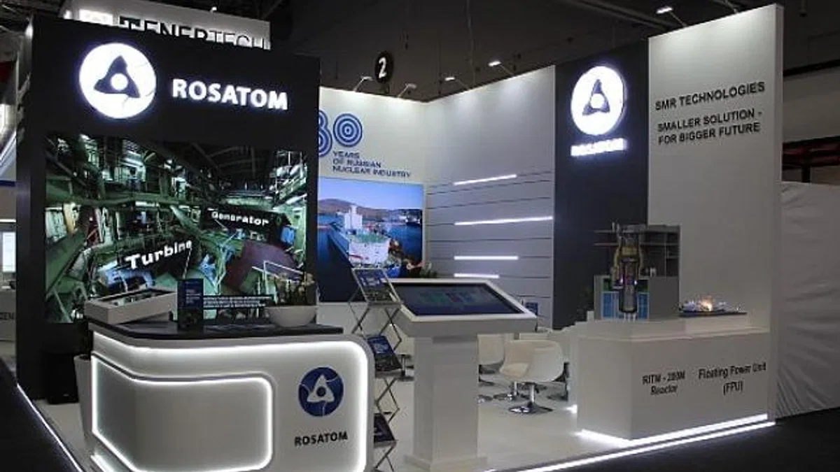 Rosatom, Enlit Africa 2025 Fuarında Yüzer Nükleer Enerji Üniteleri Teknolojilerini Tanıttı